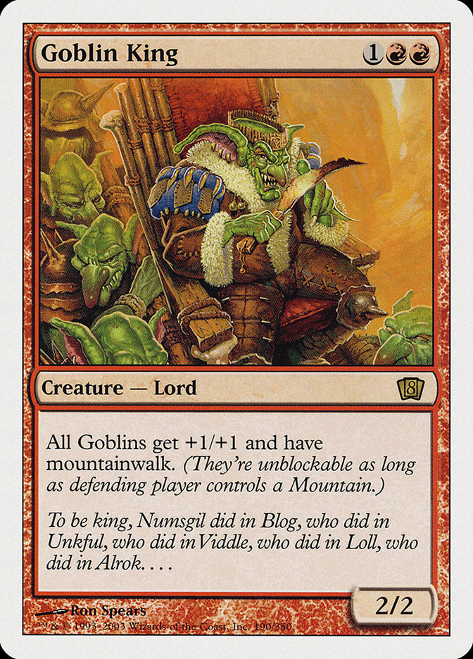 Goblin King [Eighth Edition] | Webway Games