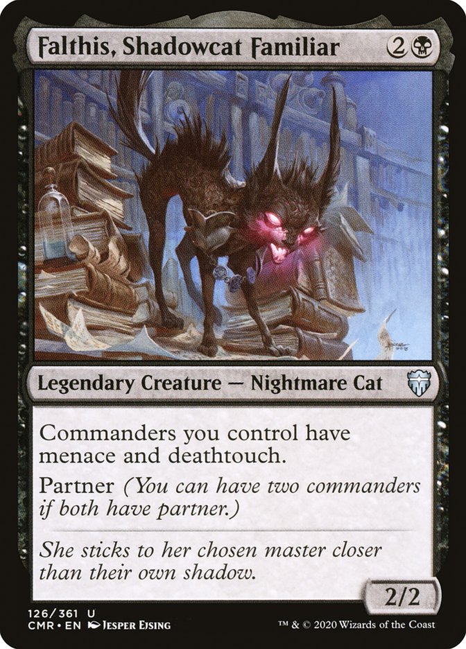 Falthis, Shadowcat Familiar [Commander Legends] | Webway Games