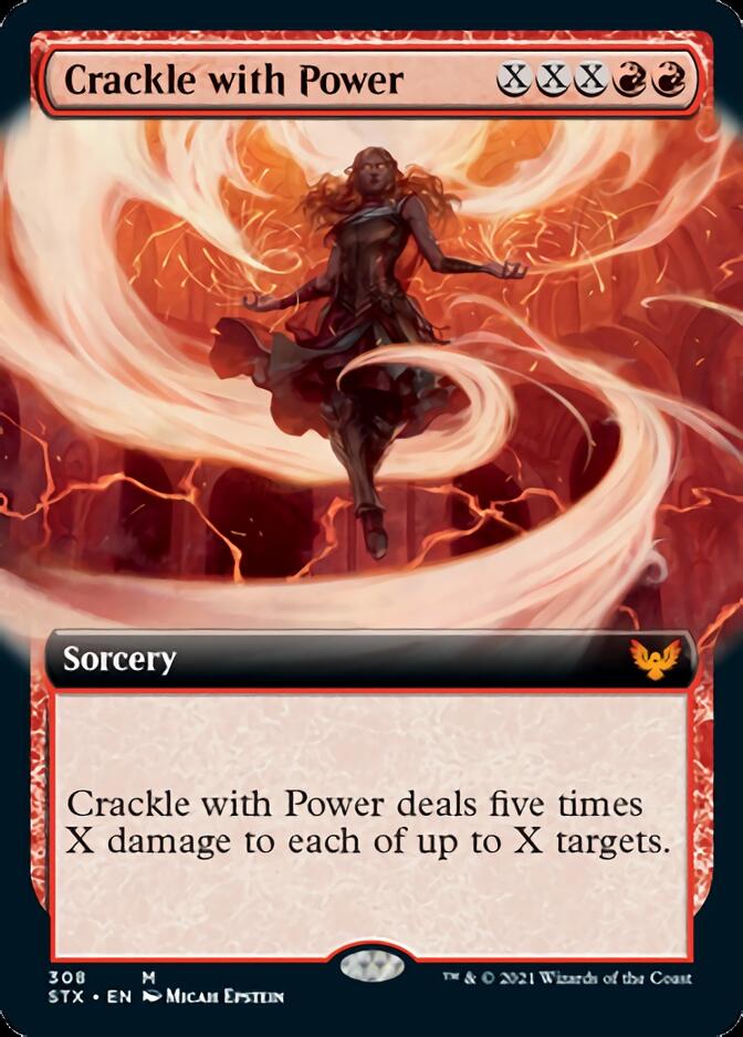 Crackle with Power (Extended) [Strixhaven: School of Mages] | Webway Games
