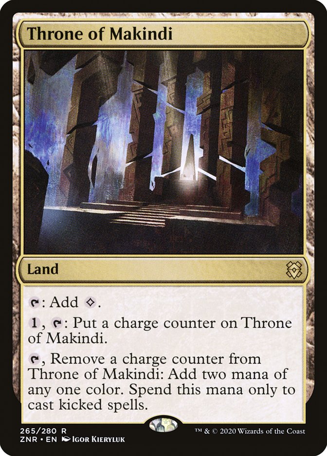 Throne of Makindi [Zendikar Rising] | Webway Games