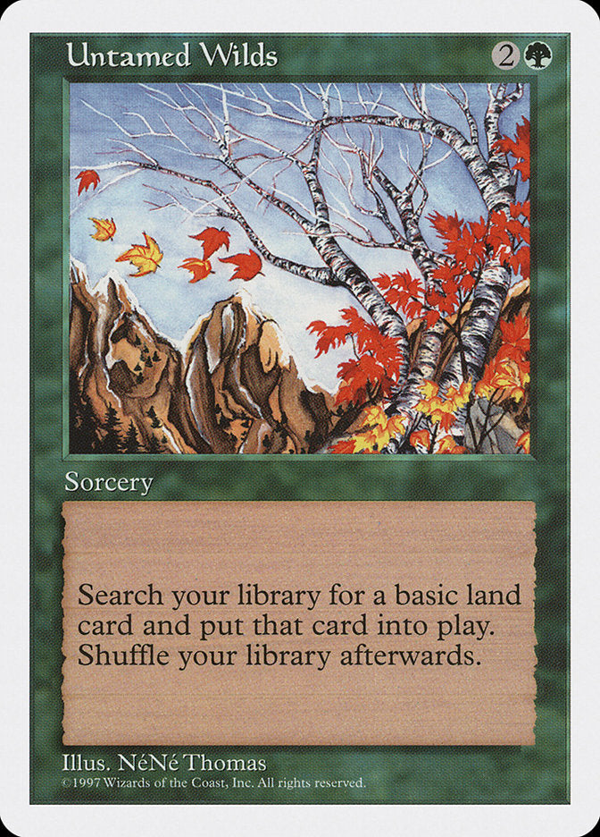 Untamed Wilds [Fifth Edition] | Webway Games