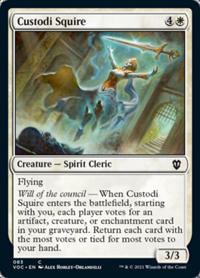 Custodi Squire [Innistrad: Crimson Vow Commander] | Webway Games
