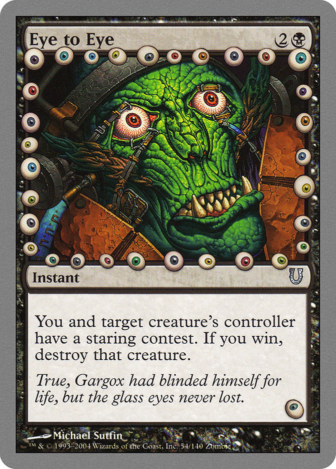 Eye to Eye [Unhinged] | Webway Games