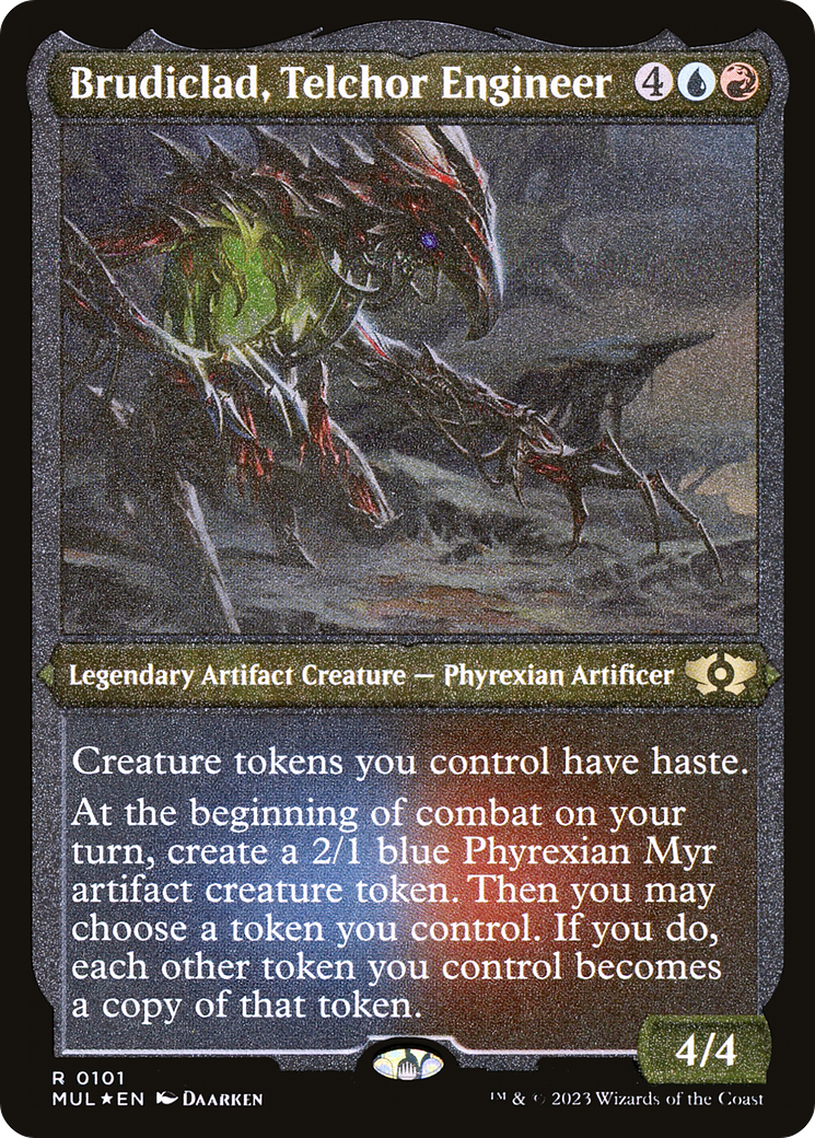 Brudiclad, Telchor Engineer (Foil Etched) [Multiverse Legends] | Webway Games