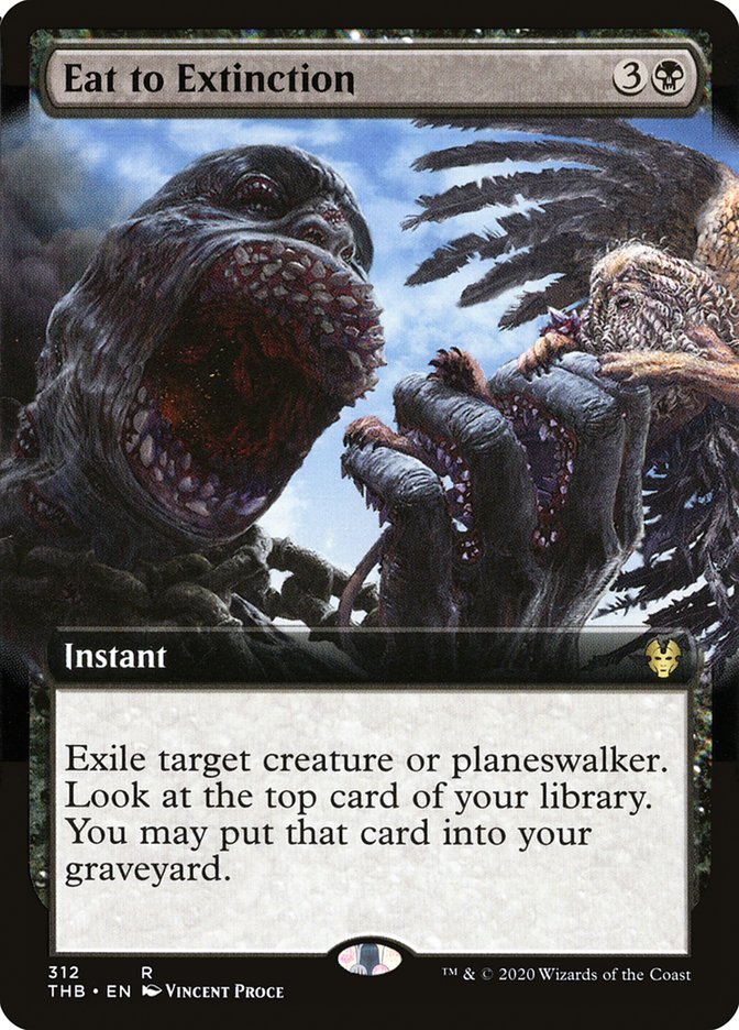 Eat to Extinction (Extended Art) [Theros Beyond Death] | Webway Games