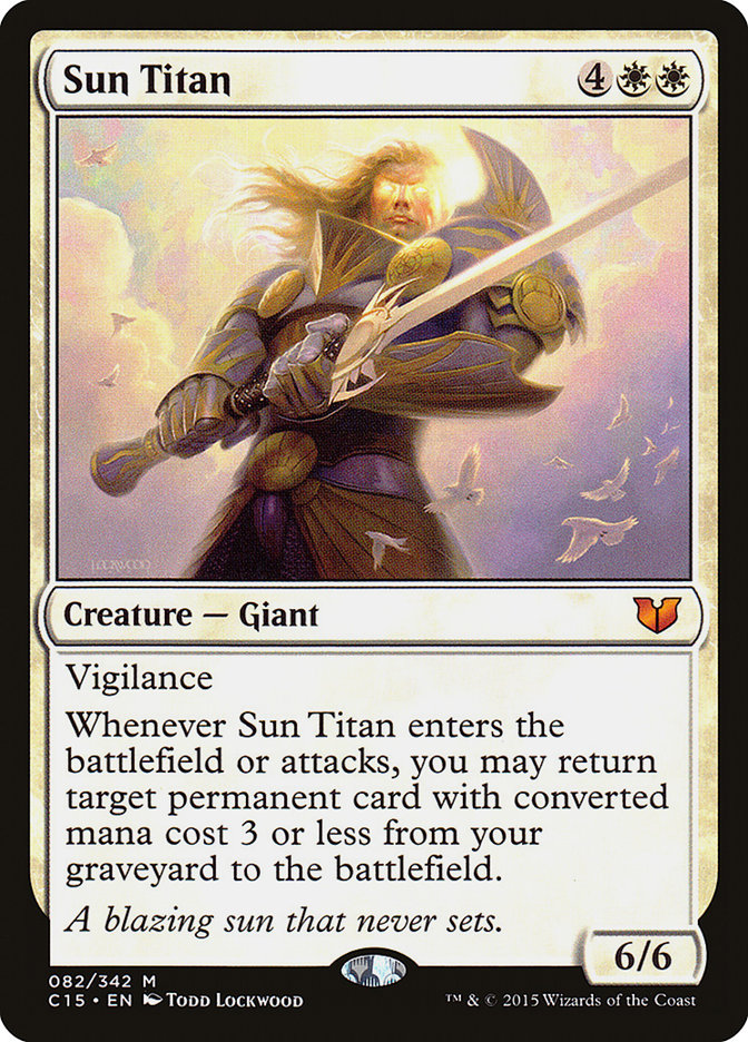 Sun Titan [Commander 2015] | Webway Games