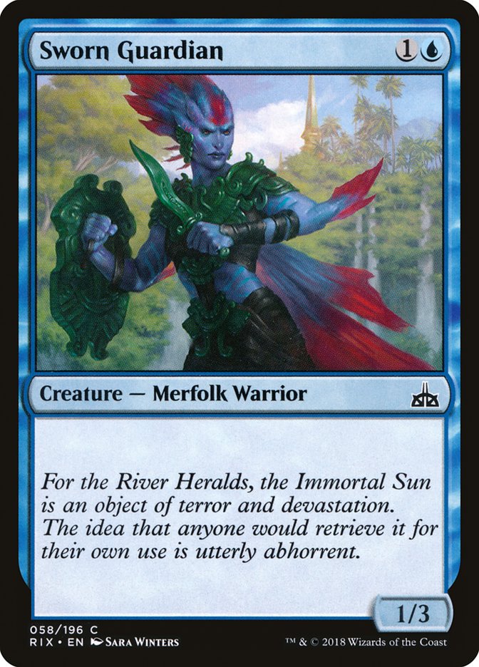 Sworn Guardian [Rivals of Ixalan] | Webway Games