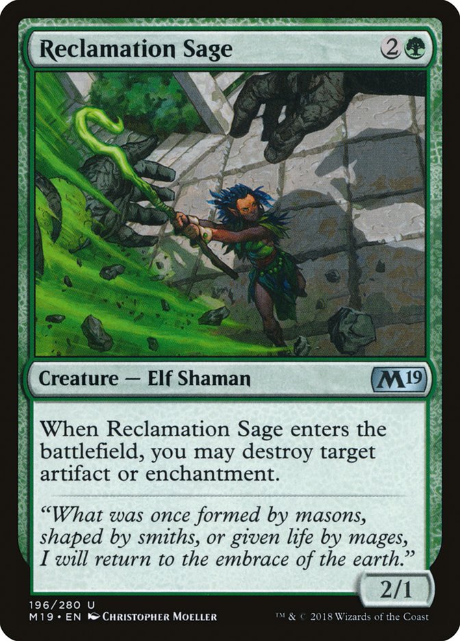 Reclamation Sage [Core Set 2019] | Webway Games