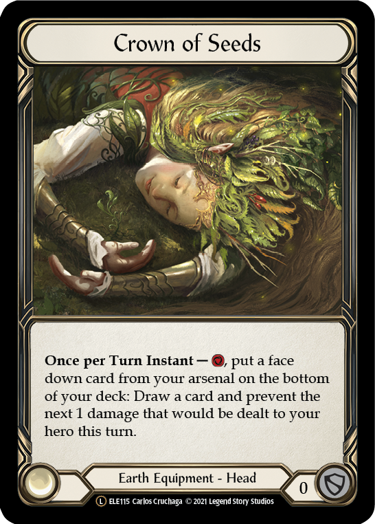 Crown of Seeds [U-ELE115] Unlimited Rainbow Foil | Webway Games