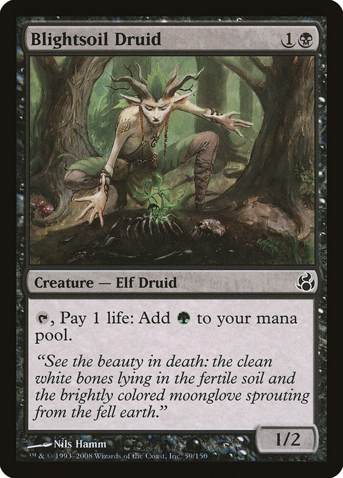Blightsoil Druid [Morningtide] | Webway Games