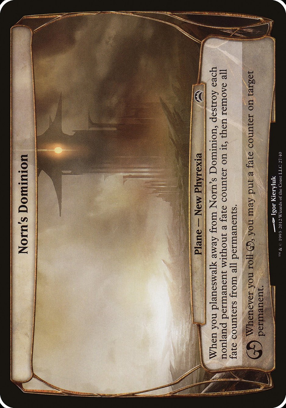Norn's Dominion [Planechase 2012 Planes] | Webway Games