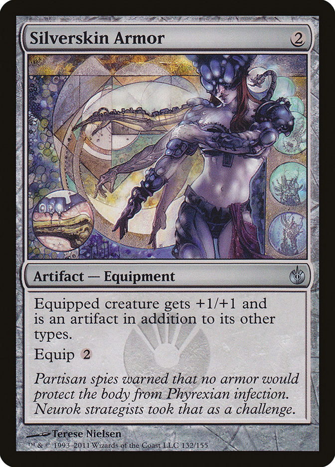 Silverskin Armor [Mirrodin Besieged] | Webway Games