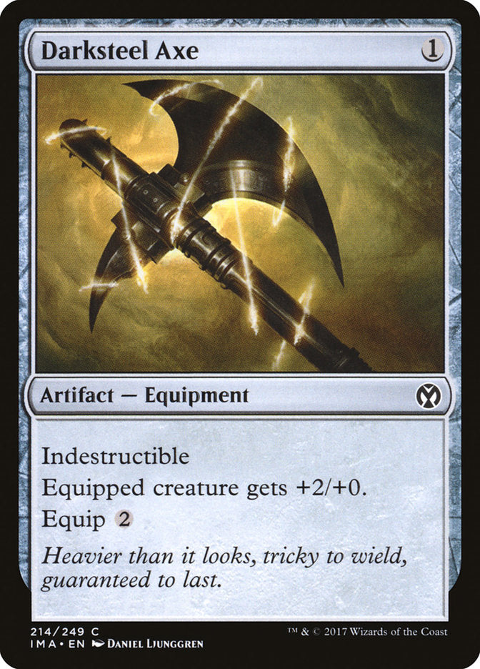 Darksteel Axe [Iconic Masters] | Webway Games