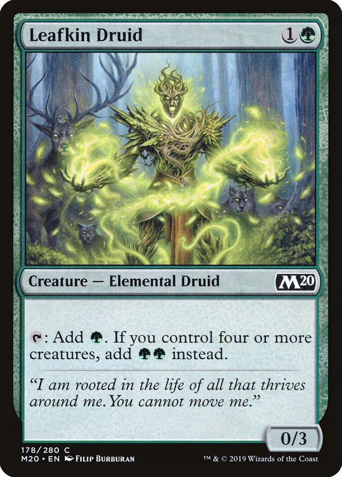 Leafkin Druid [Core Set 2020] | Webway Games