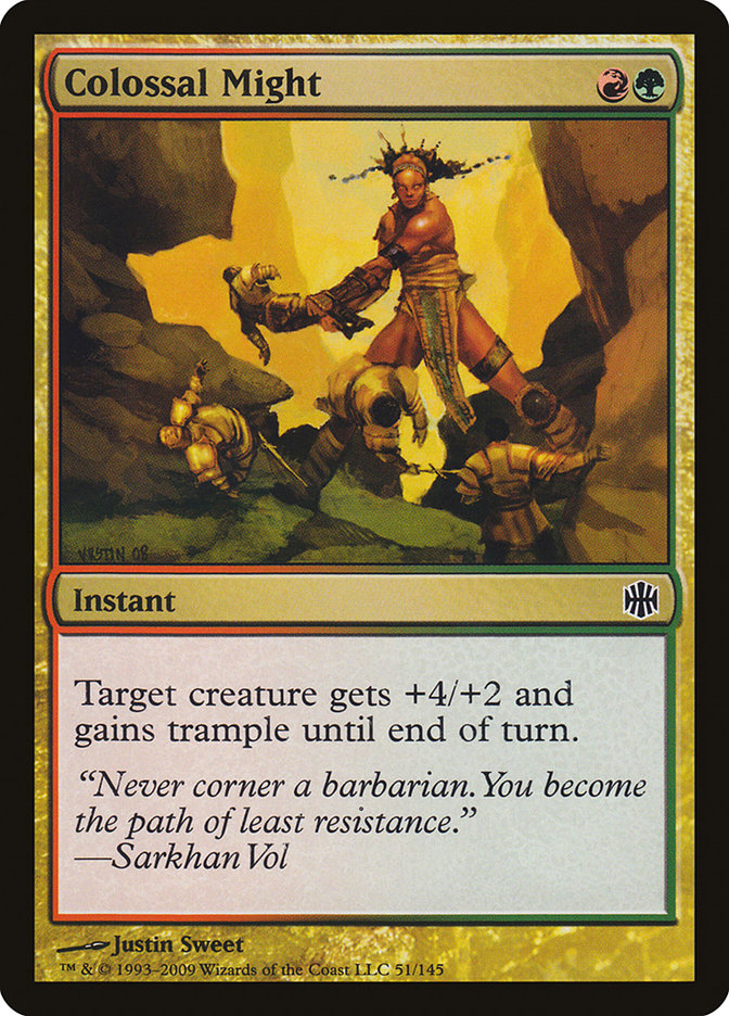 Colossal Might [Alara Reborn] | Webway Games