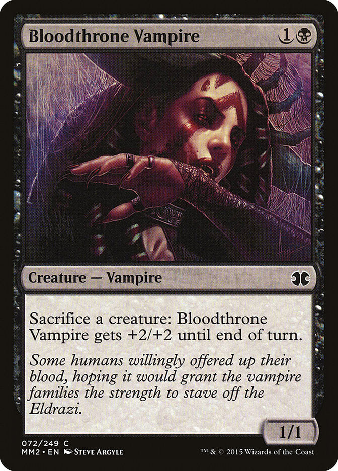 Bloodthrone Vampire [Modern Masters 2015] | Webway Games