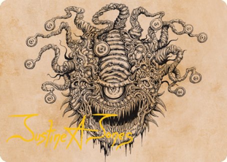 Baleful Beholder (Showcase) Art Card (Gold-Stamped Signature) [Dungeons & Dragons: Adventures in the Forgotten Realms Art Series] | Webway Games