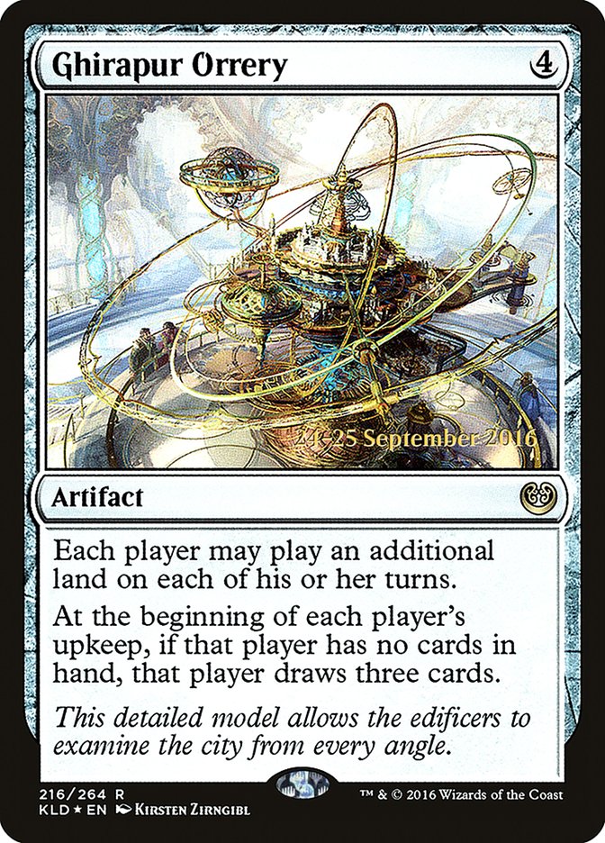 Ghirapur Orrery  (Prerelease) [Kaladesh Prerelease Promos] | Webway Games