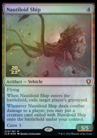 Nautiloid Ship [Commander Legends: Battle for Baldur's Gate Prerelease Promos] | Webway Games