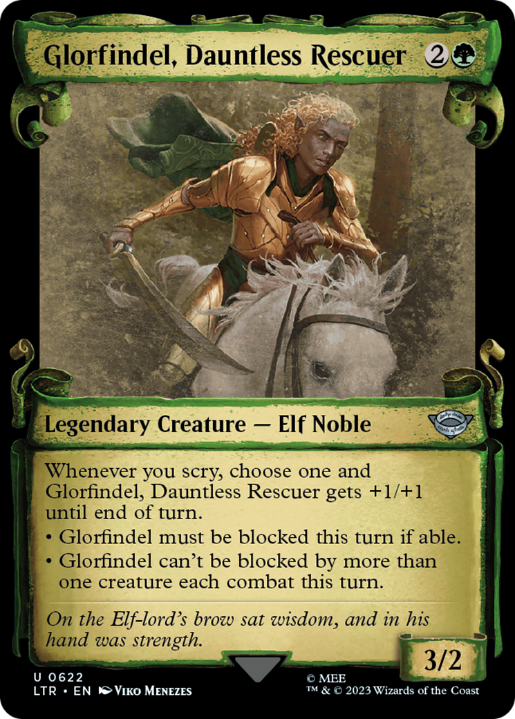 Glorfindel, Dauntless Rescuer [The Lord of the Rings: Tales of Middle-Earth Showcase Scrolls] | Webway Games