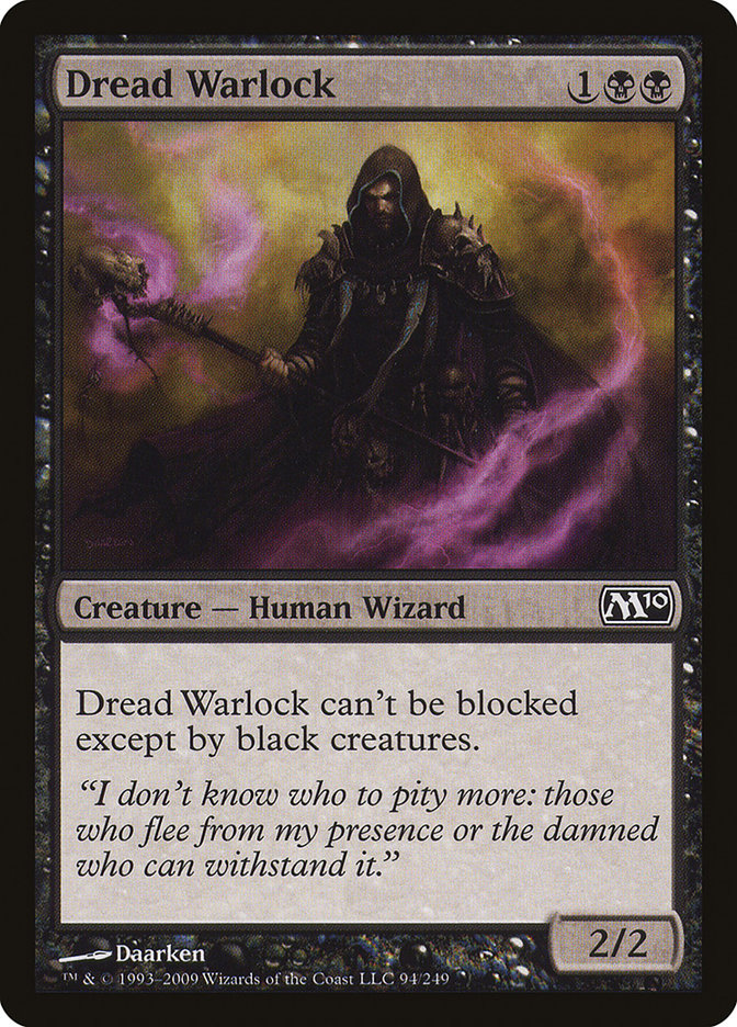 Dread Warlock [Magic 2010] | Webway Games