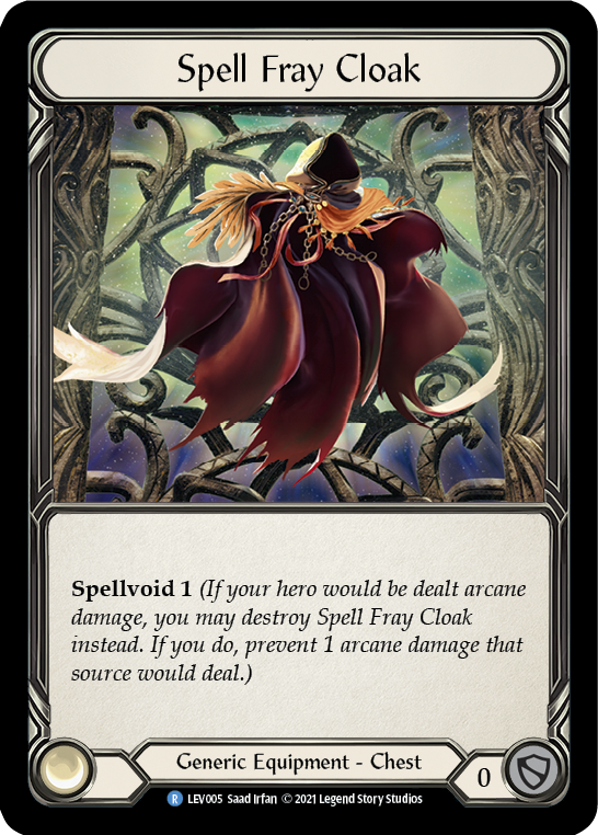 Spell Fray Cloak [LEV005] (Monarch Levia Blitz Deck) | Webway Games