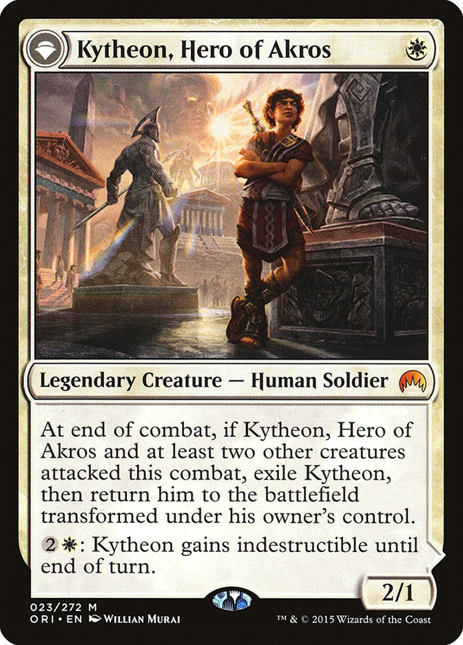 Kytheon, Hero of Akros // Gideon, Battle-Forged [Magic Origins] | Webway Games