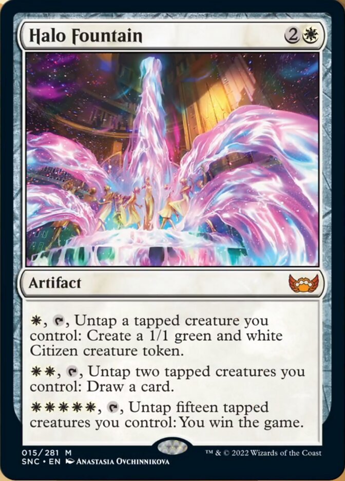 Halo Fountain [Streets of New Capenna] | Webway Games