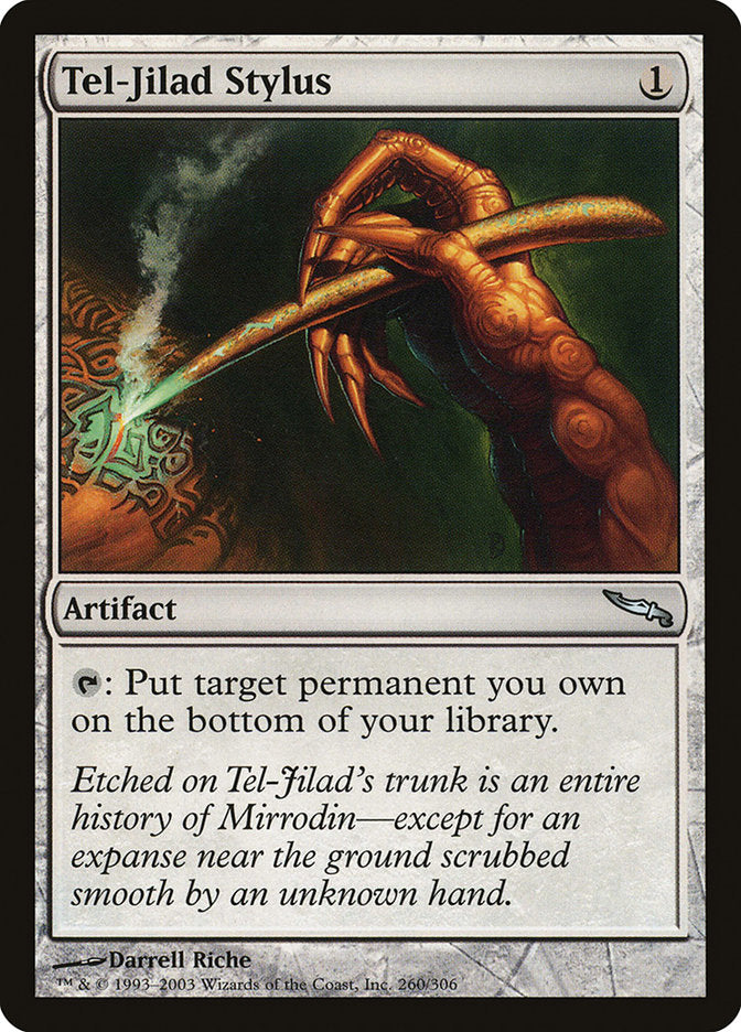 Tel-Jilad Stylus [Mirrodin] | Webway Games