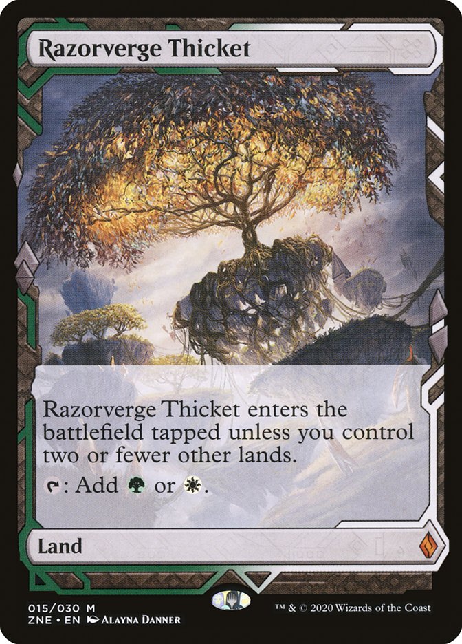 Razorverge Thicket [Zendikar Rising Expeditions] | Webway Games