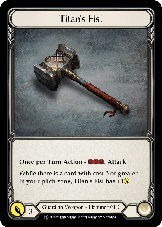 Briar, Warden of Thorns // Titan's Fist [U-ELE062] Unlimited Normal | Webway Games