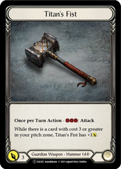 Briar, Warden of Thorns // Titan's Fist [U-ELE062] Unlimited Normal | Webway Games
