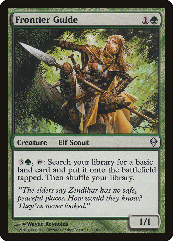Frontier Guide [Zendikar] | Webway Games