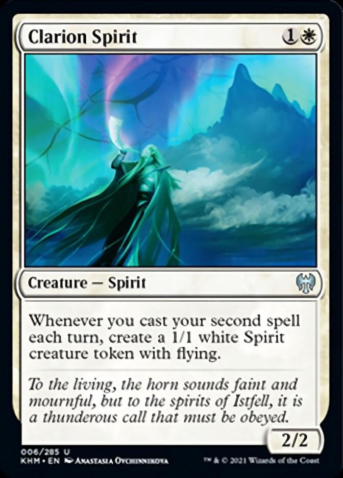 Clarion Spirit [Kaldheim] | Webway Games