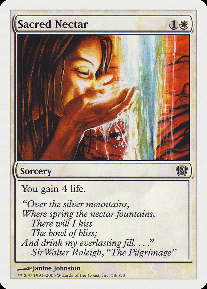 Sacred Nectar [Ninth Edition] | Webway Games