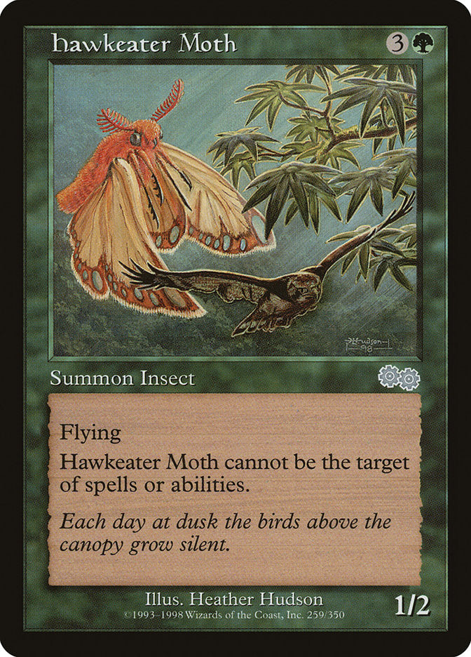 Hawkeater Moth [Urza's Saga] | Webway Games
