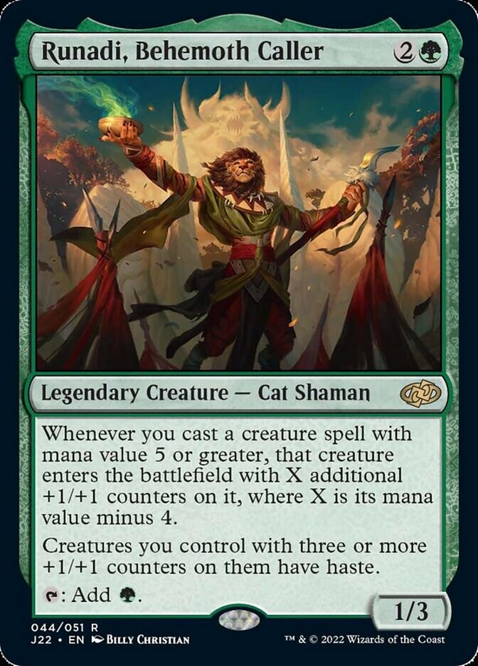 Runadi, Behemoth Caller [Jumpstart 2022] | Webway Games