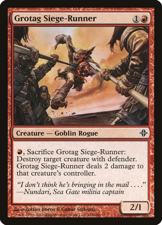 Grotag Siege-Runner [Rise of the Eldrazi] | Webway Games