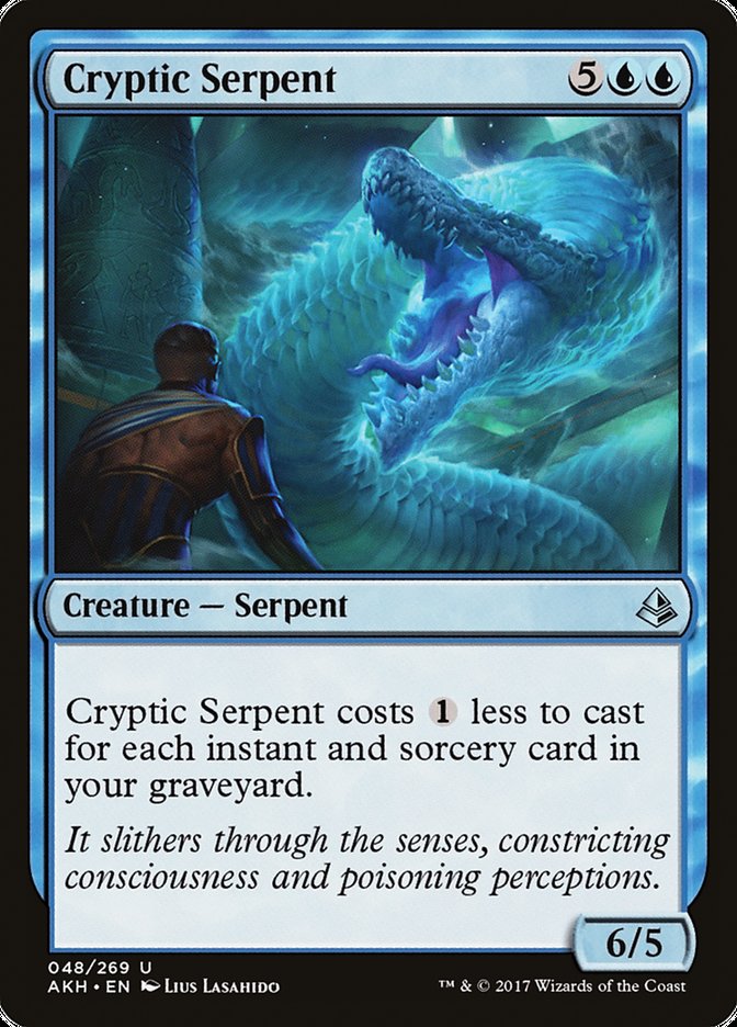 Cryptic Serpent [Amonkhet] | Webway Games