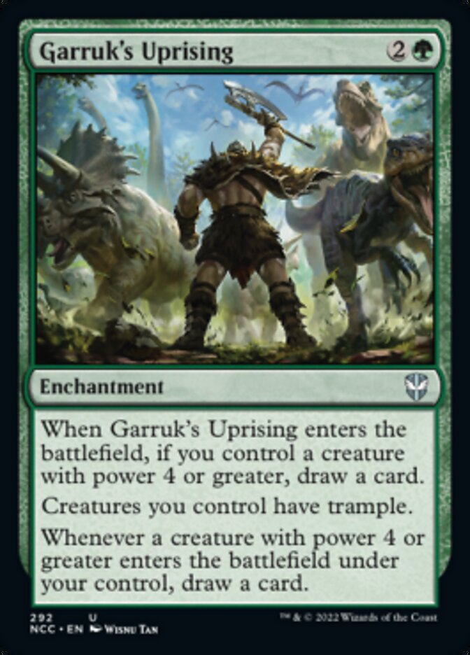 Garruk's Uprising [Streets of New Capenna Commander] | Webway Games