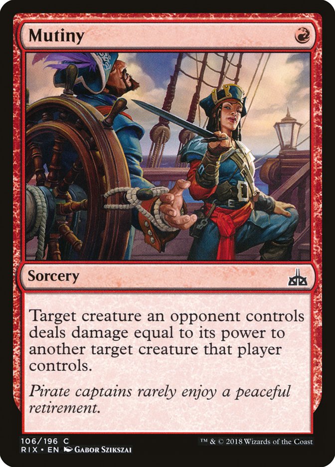 Mutiny [Rivals of Ixalan] | Webway Games