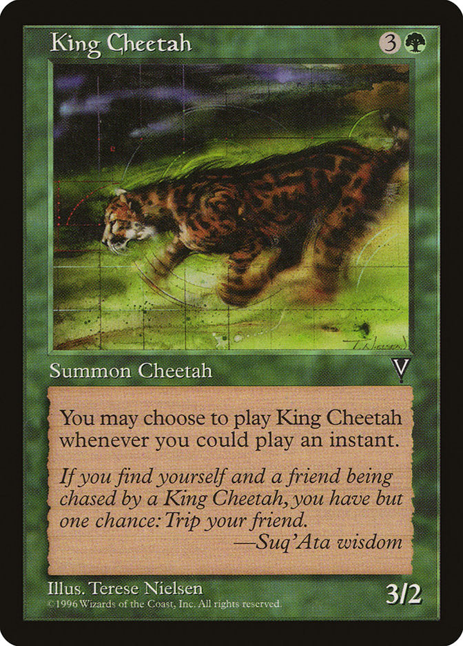 King Cheetah [Visions] | Webway Games