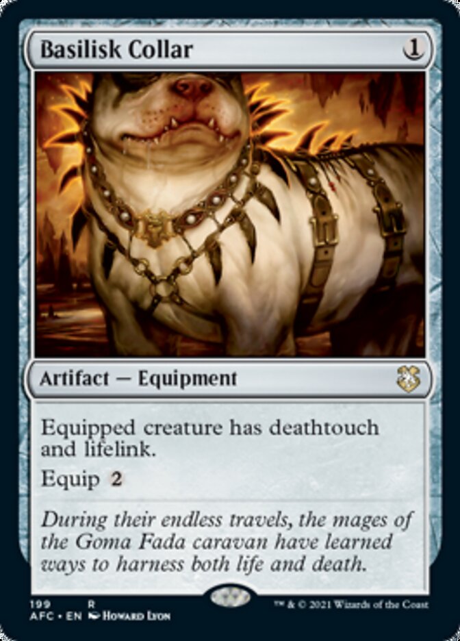 Basilisk Collar [Dungeons & Dragons: Adventures in the Forgotten Realms Commander] | Webway Games