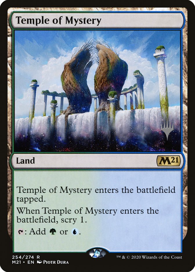 Temple of Mystery (Promo Pack) [Core Set 2021 Promos] | Webway Games