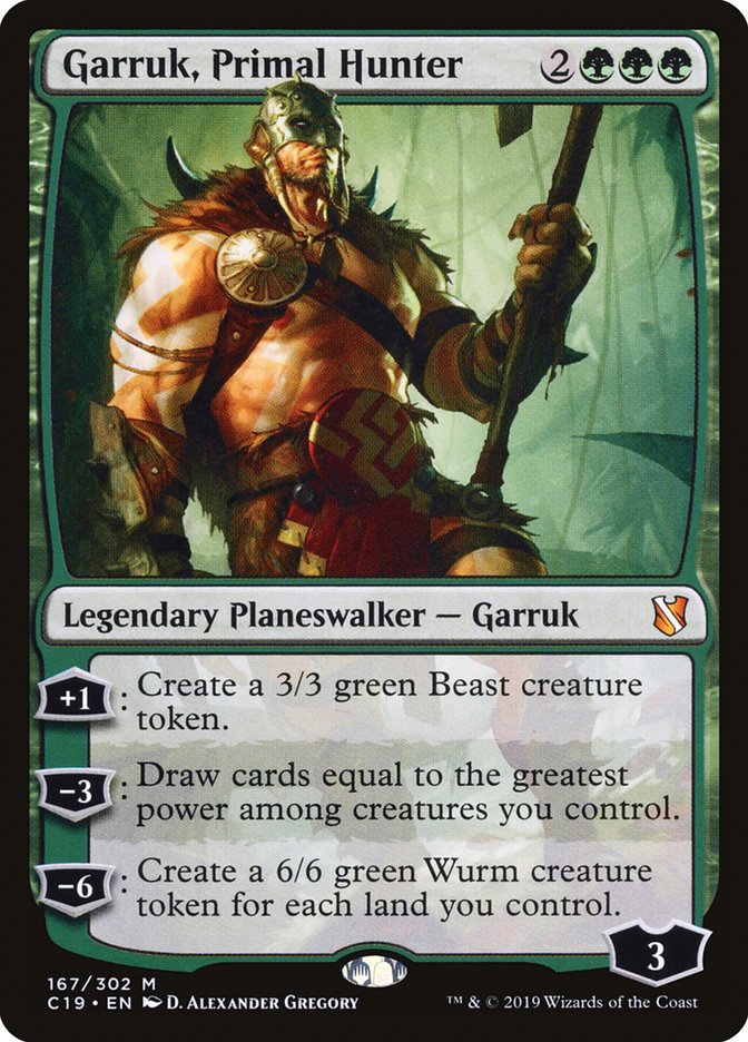 Garruk, Primal Hunter [Commander 2019] | Webway Games