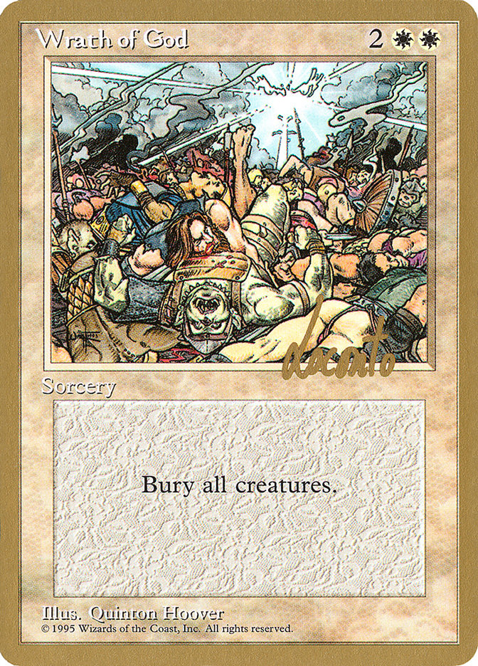Wrath of God (Michael Loconto) [Pro Tour Collector Set] | Webway Games