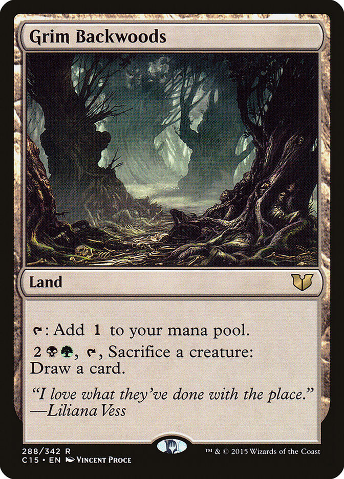 Grim Backwoods [Commander 2015] | Webway Games