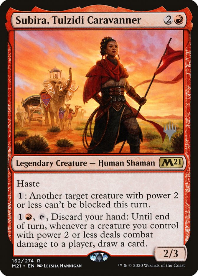 Subira, Tulzidi Caravanner (Promo Pack) [Core Set 2021 Promos] | Webway Games