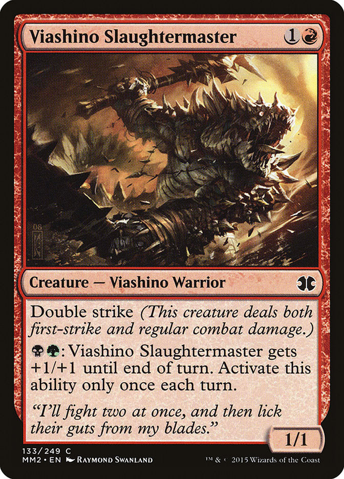 Viashino Slaughtermaster [Modern Masters 2015] | Webway Games