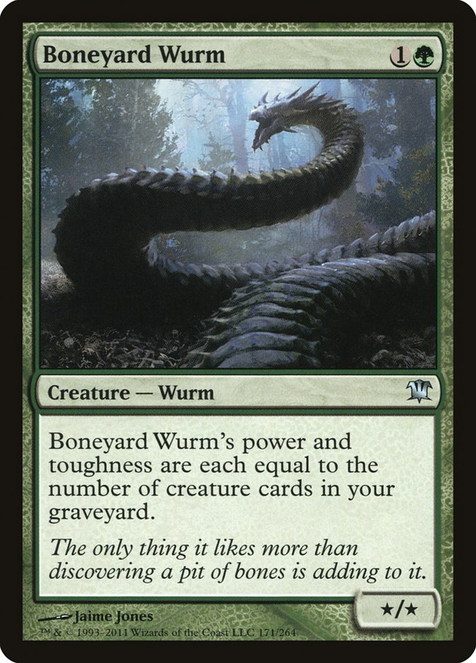 Boneyard Wurm [Innistrad] | Webway Games
